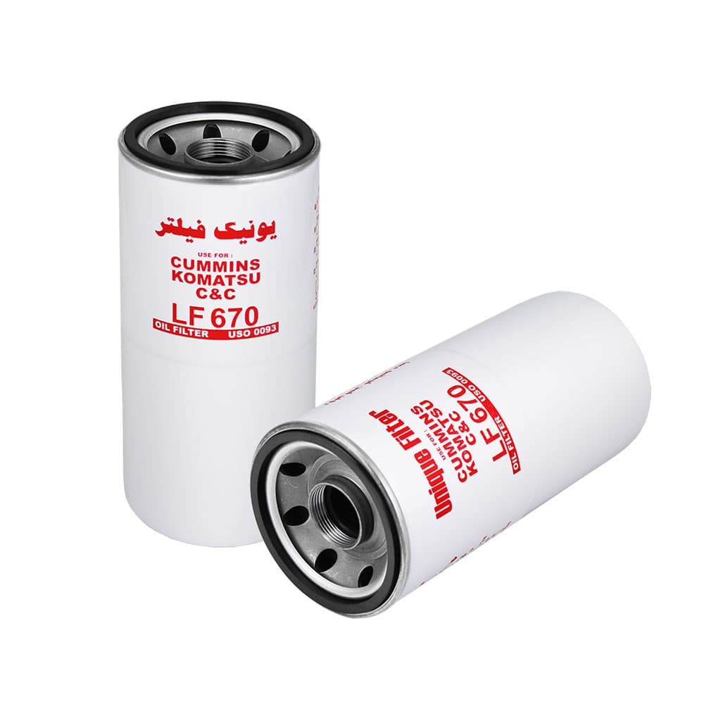 فیلتر روغن کوماتسو (دوپله کوتاه)، کامیون (C&C)، دافران، دیما، فوتون، امپاور BD500